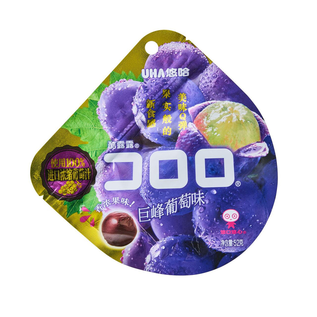 Mikakuto kororo grape flavoured gummy china