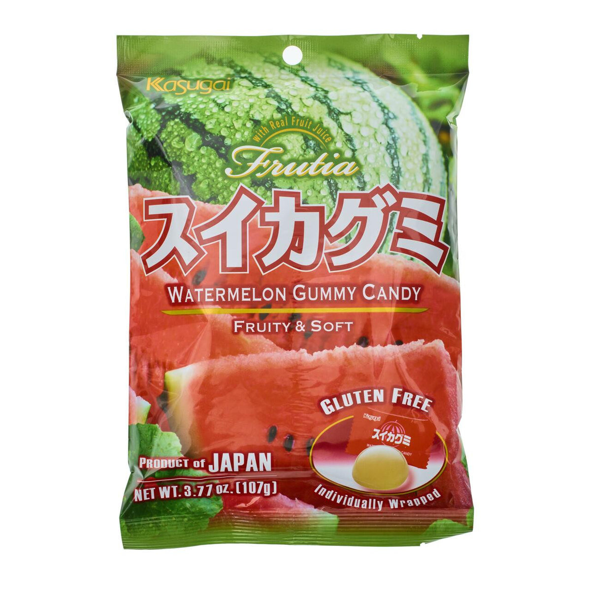 Kasugai watermelon gummy candy