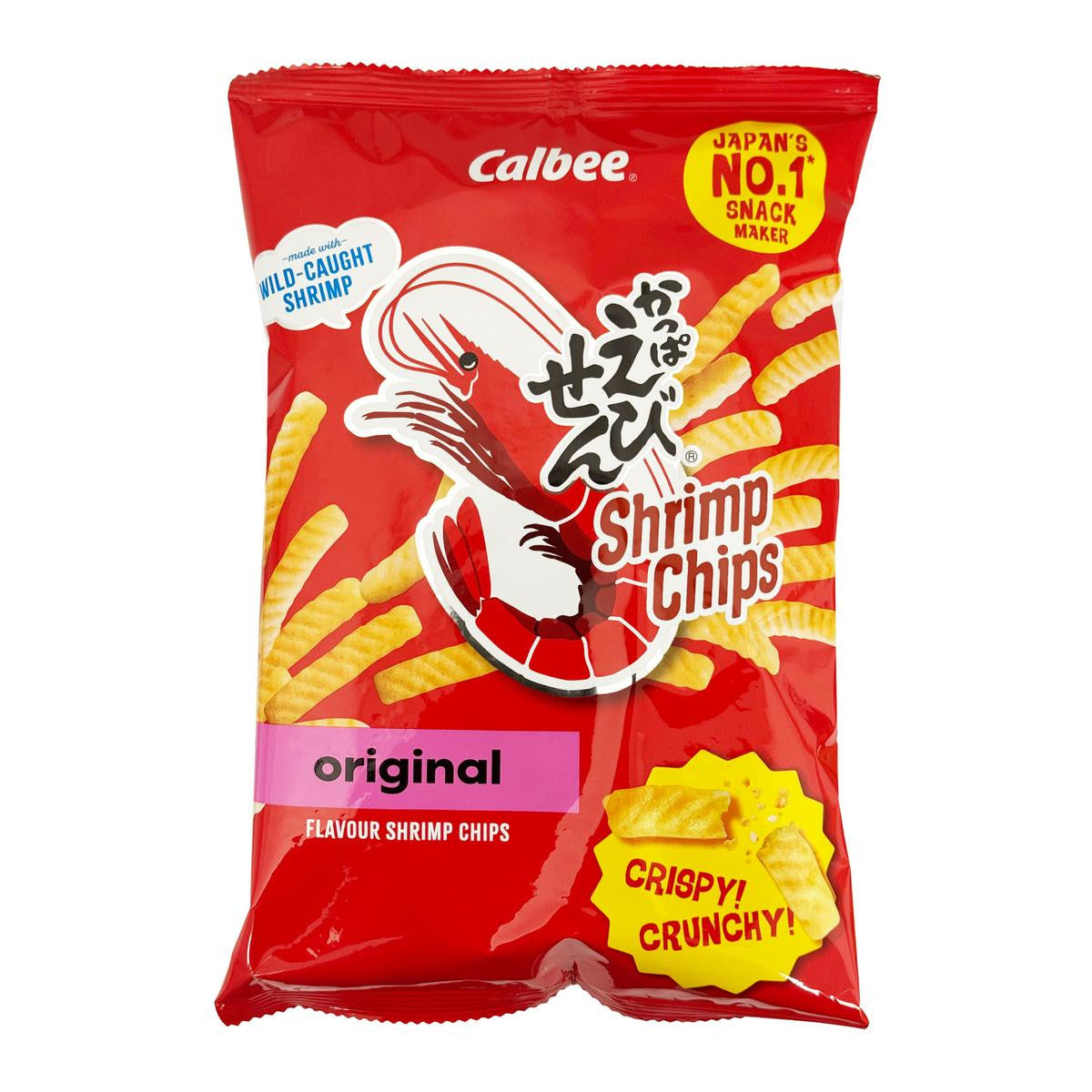 Calbee original prawn crackers