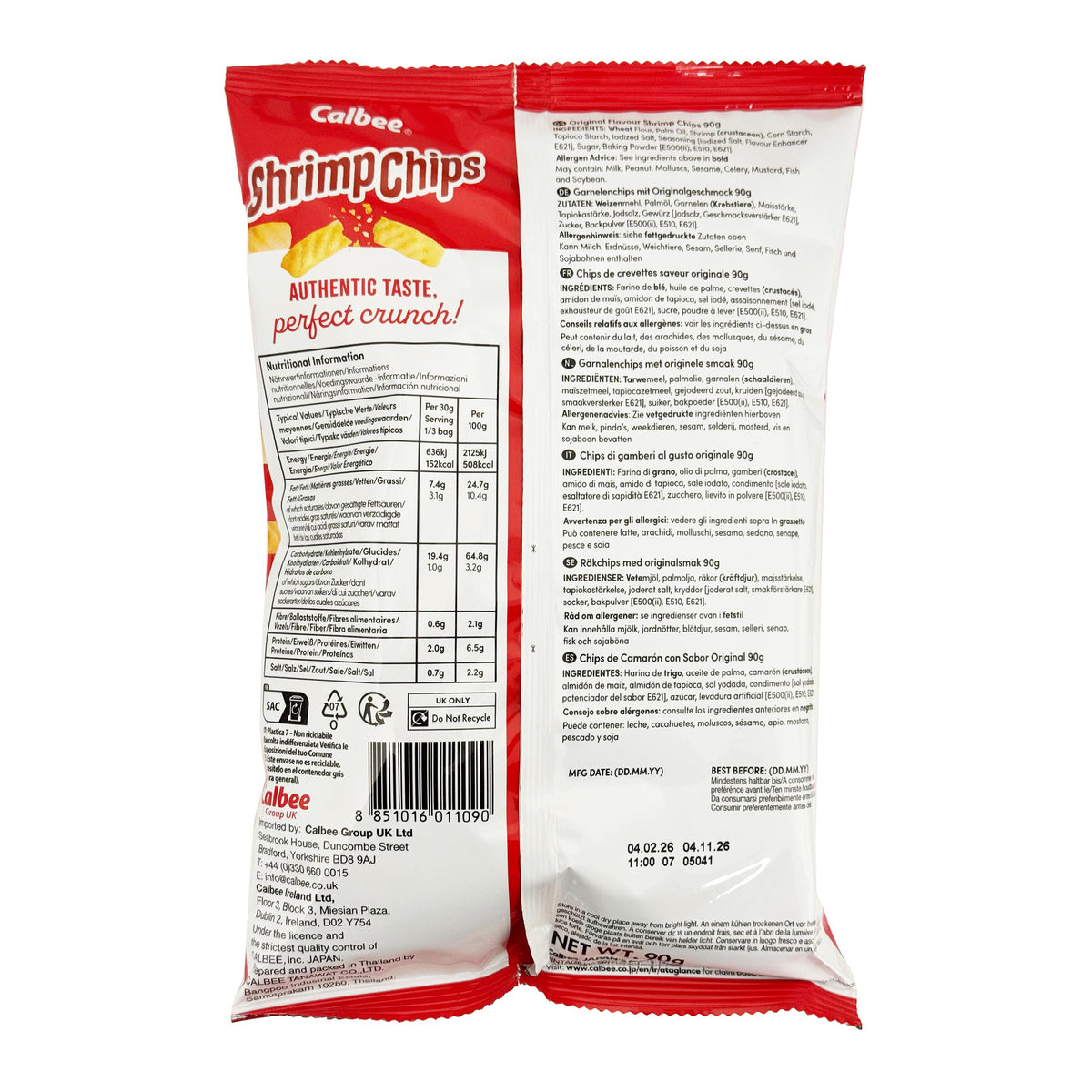 Calbee Original Prawn Crackers