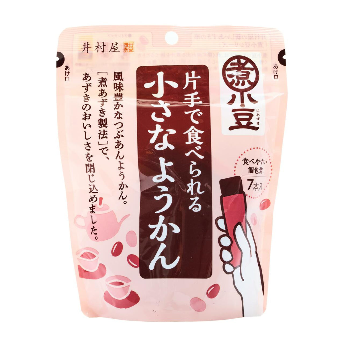 Imuraya squeezable yokan adzuki bean jelly sticks