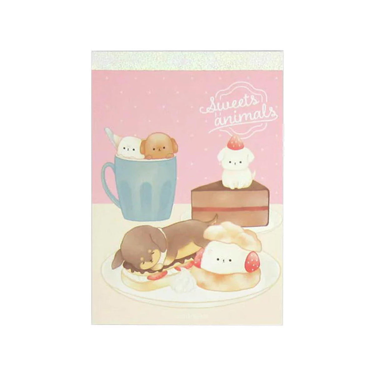 Japan centre coin store sweets animals a6 aurora cross memo