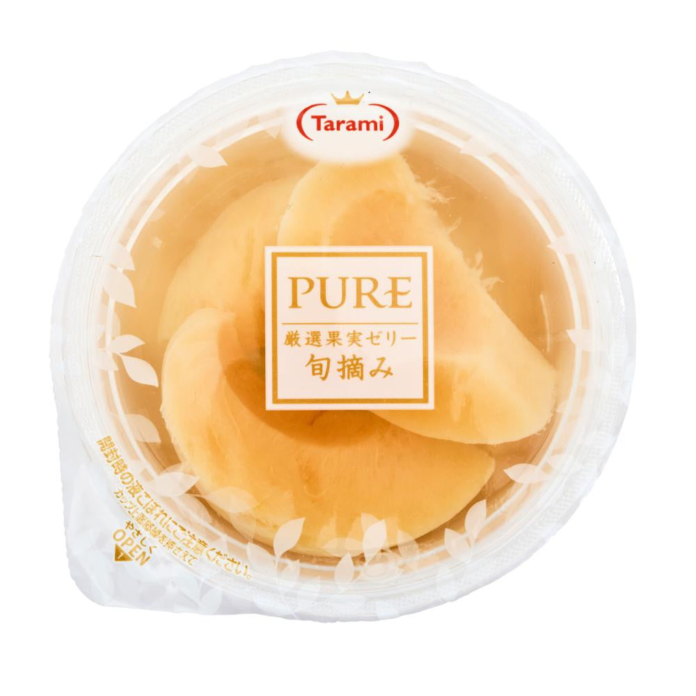 Tarami pure jelly with peach