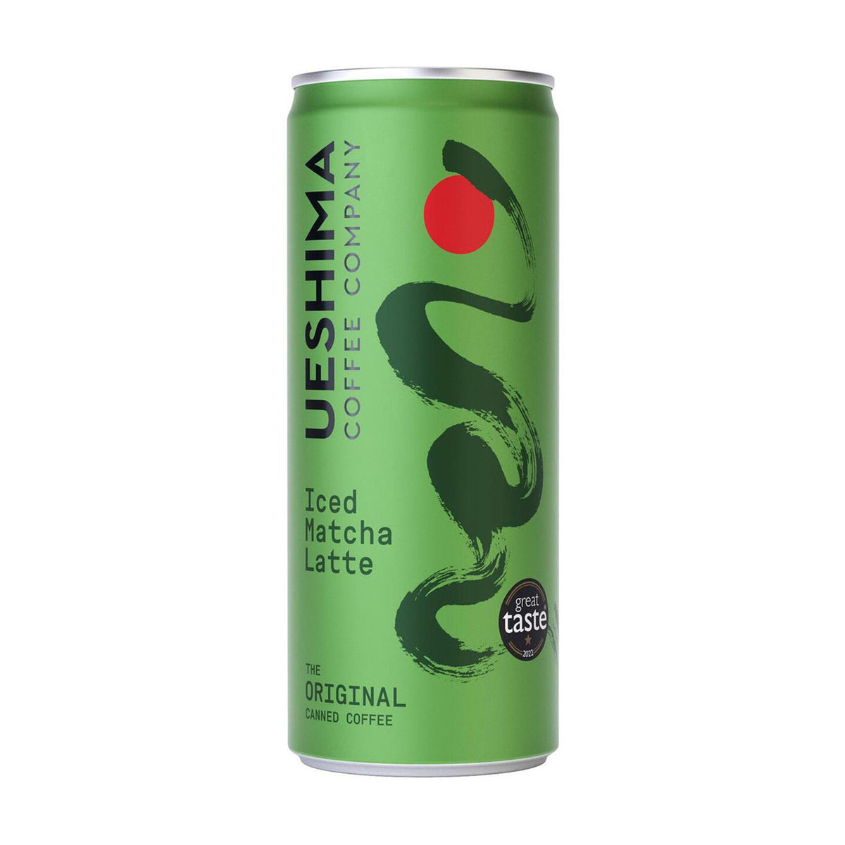 Ucc ueshima iced matcha latte can