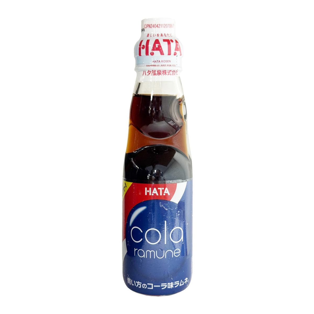 Hatakosen cola ramune soda