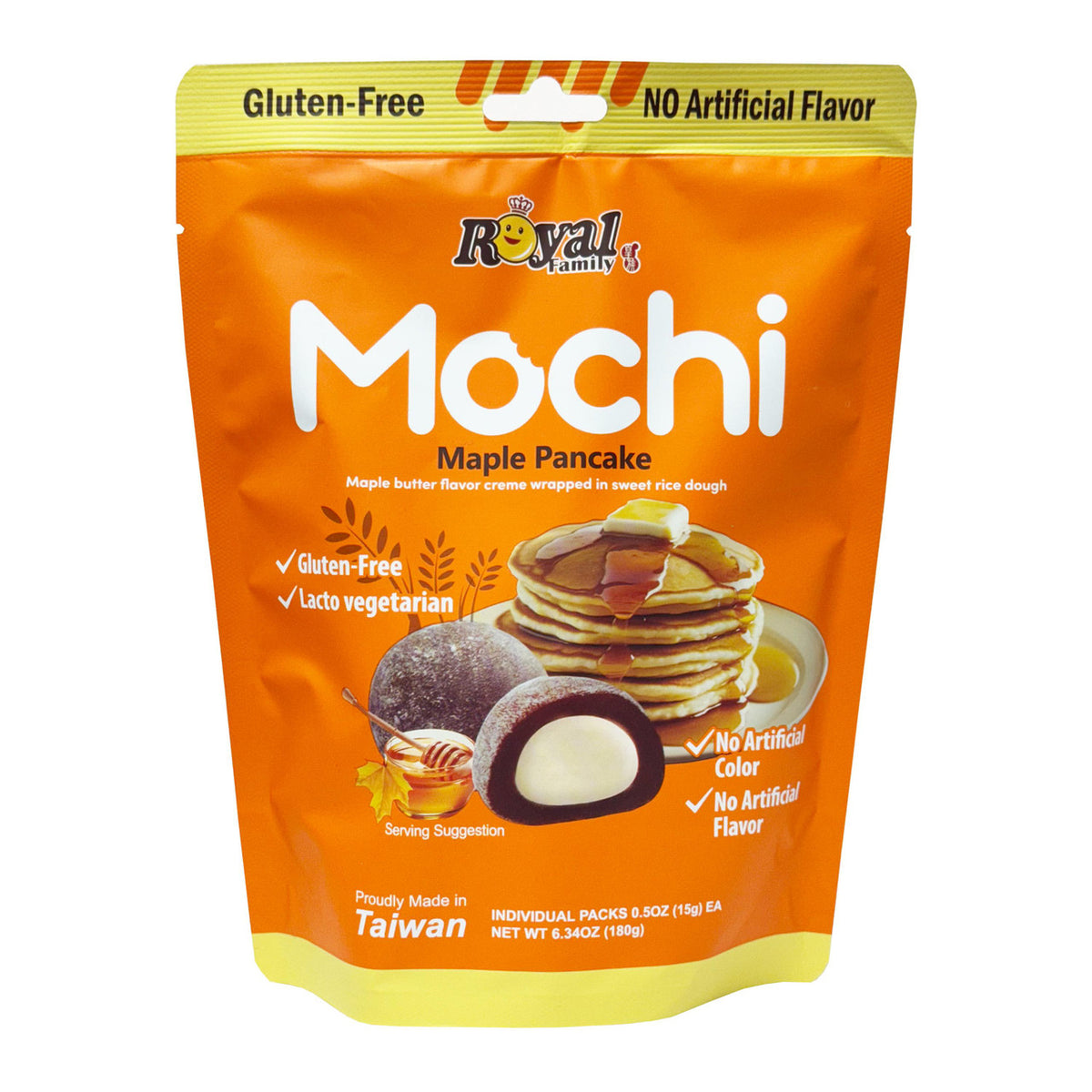 Royal family mochi maple pancake