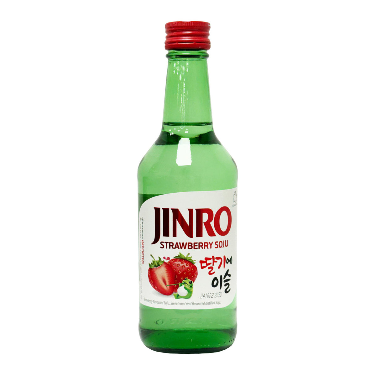 Jinro strawberry flavoured soju