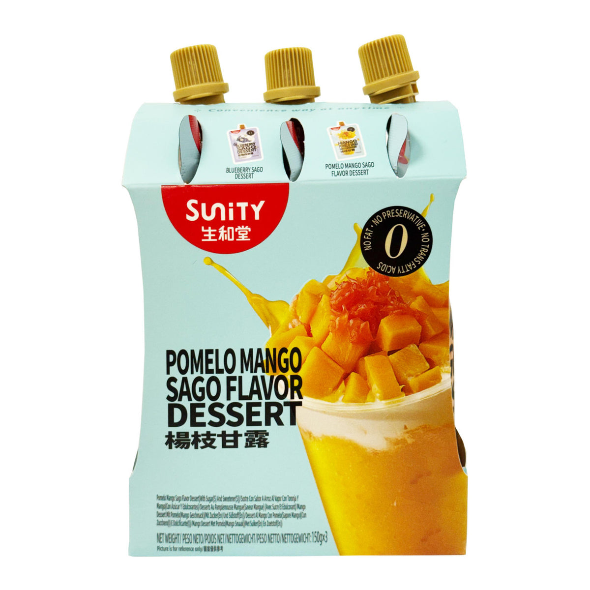 Sunity mango pomelo sago flavour dessert
