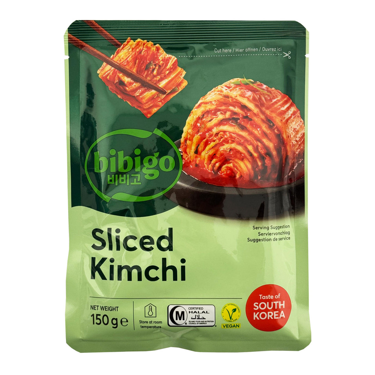 Bibigo sliced kimchi