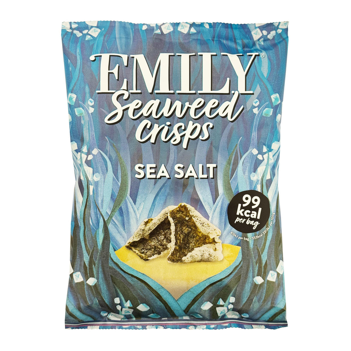 Emily sea salt seaweed crisps