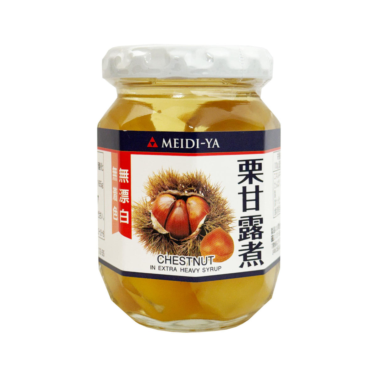 Meidi ya chestnut in syrup kuri kanroni