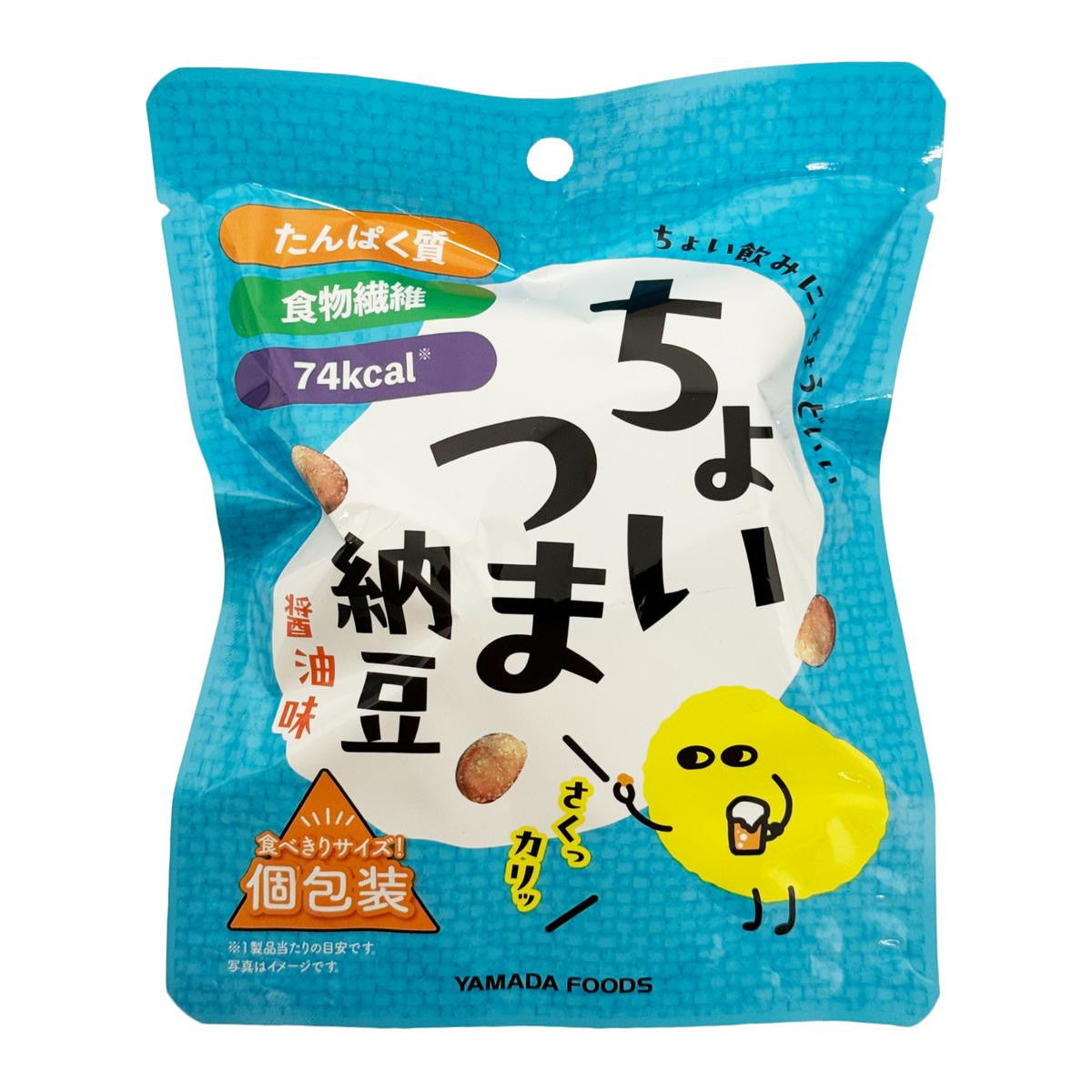 Yamada foods choi tsuma natto soy sauce flavoured fermented soybean snacks