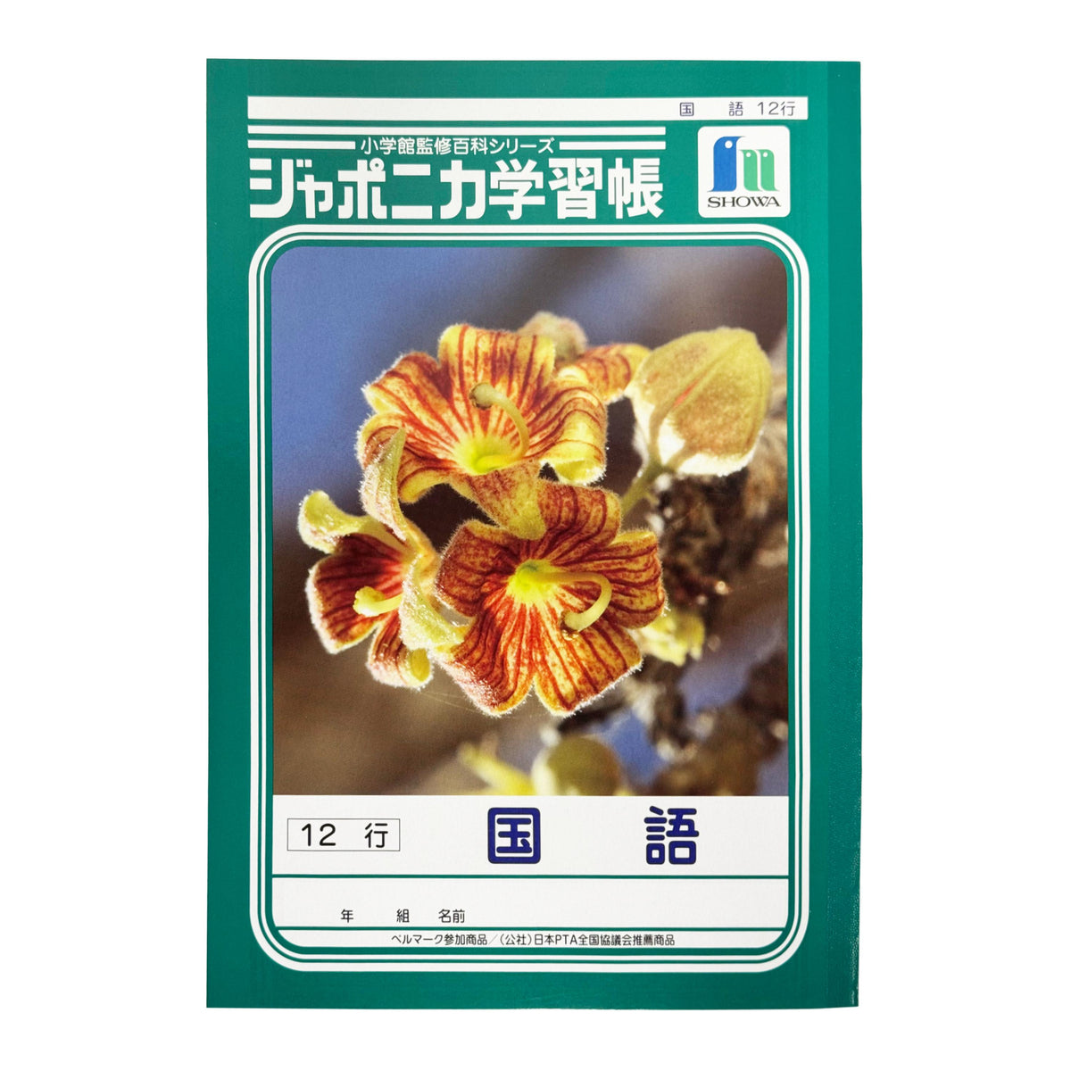 Showa Note Japonica Study B5 Notebook for Japanese Language, 12-Line Vertical Ruled