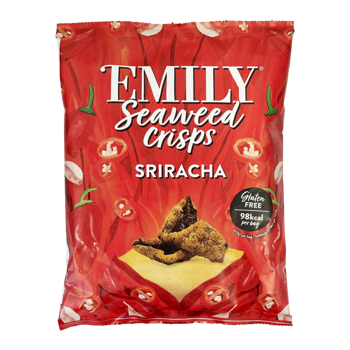 EMILY Sriracha Seaweed Crisps