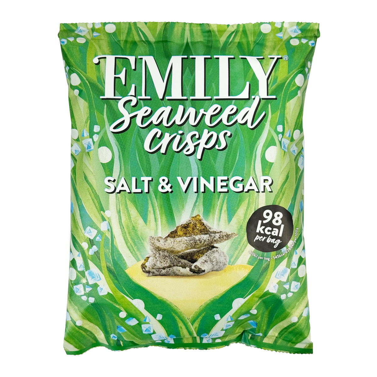 EMILY Salt & Vinegar Seaweed Crisps