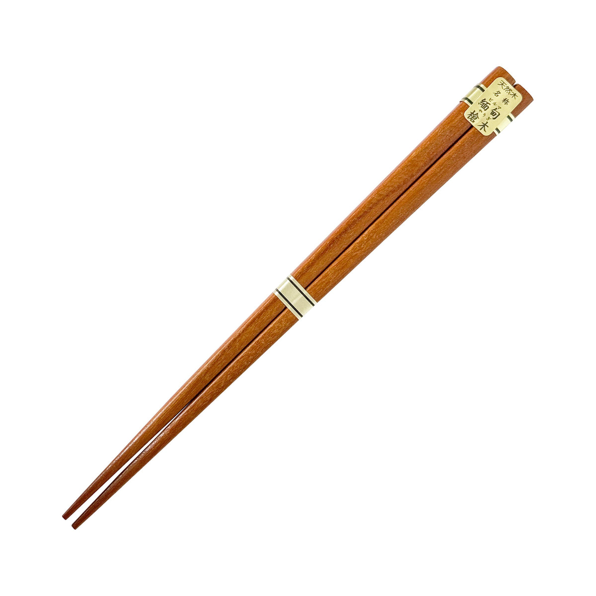 Tanaka Hashiten Natural Wood Chopsticks, Assorted Colours - 22.5cm
