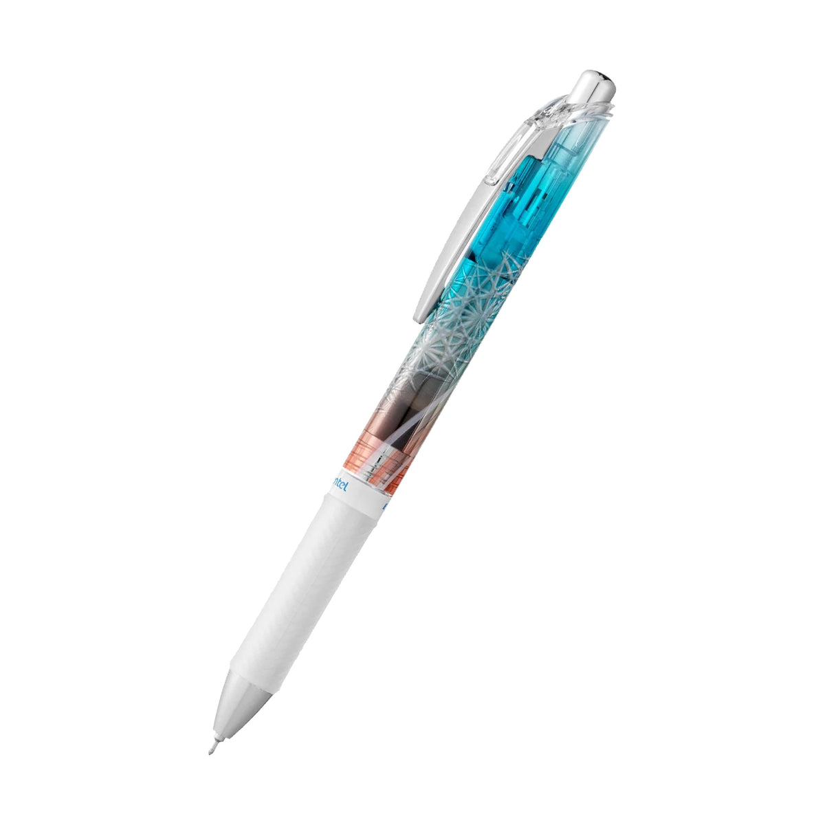 Pentel EnerGel Edo Kiriko Gel Roller Pen, Black Ink, 0.5mm, ED5