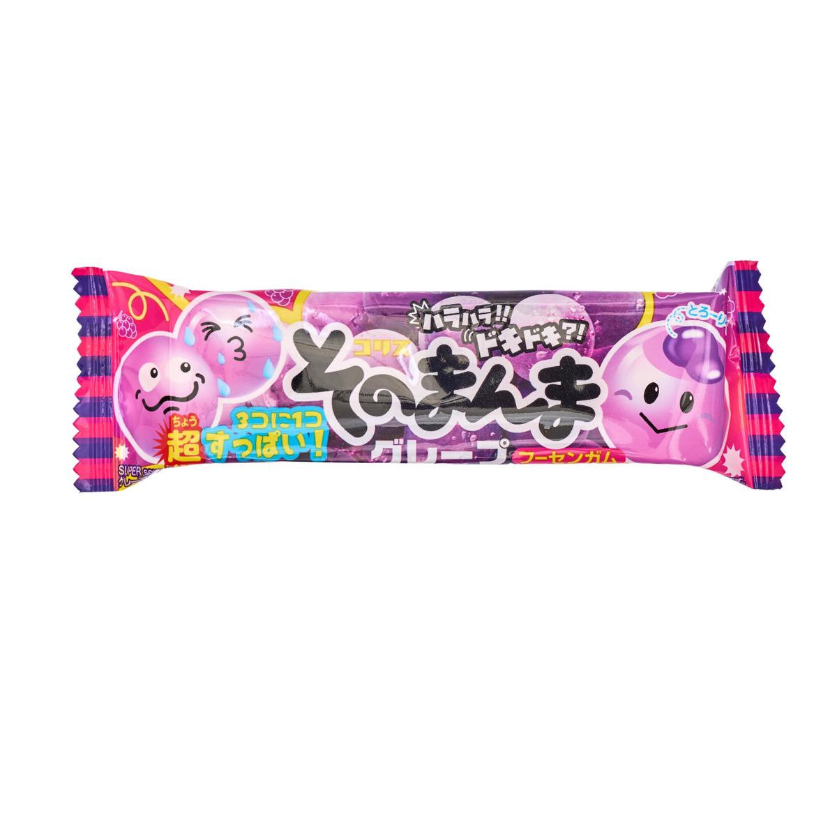 Coris grape soft centred chewing gum