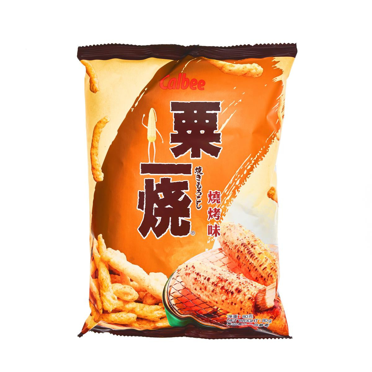 Calbee grill a corn barbecue corn snacks hong kong