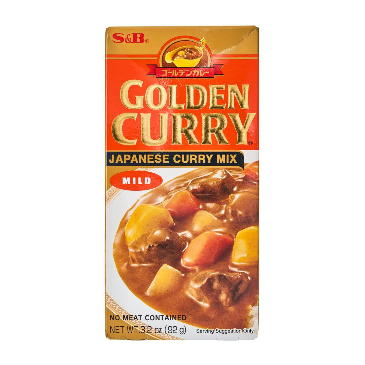 S b golden curry roux mild
