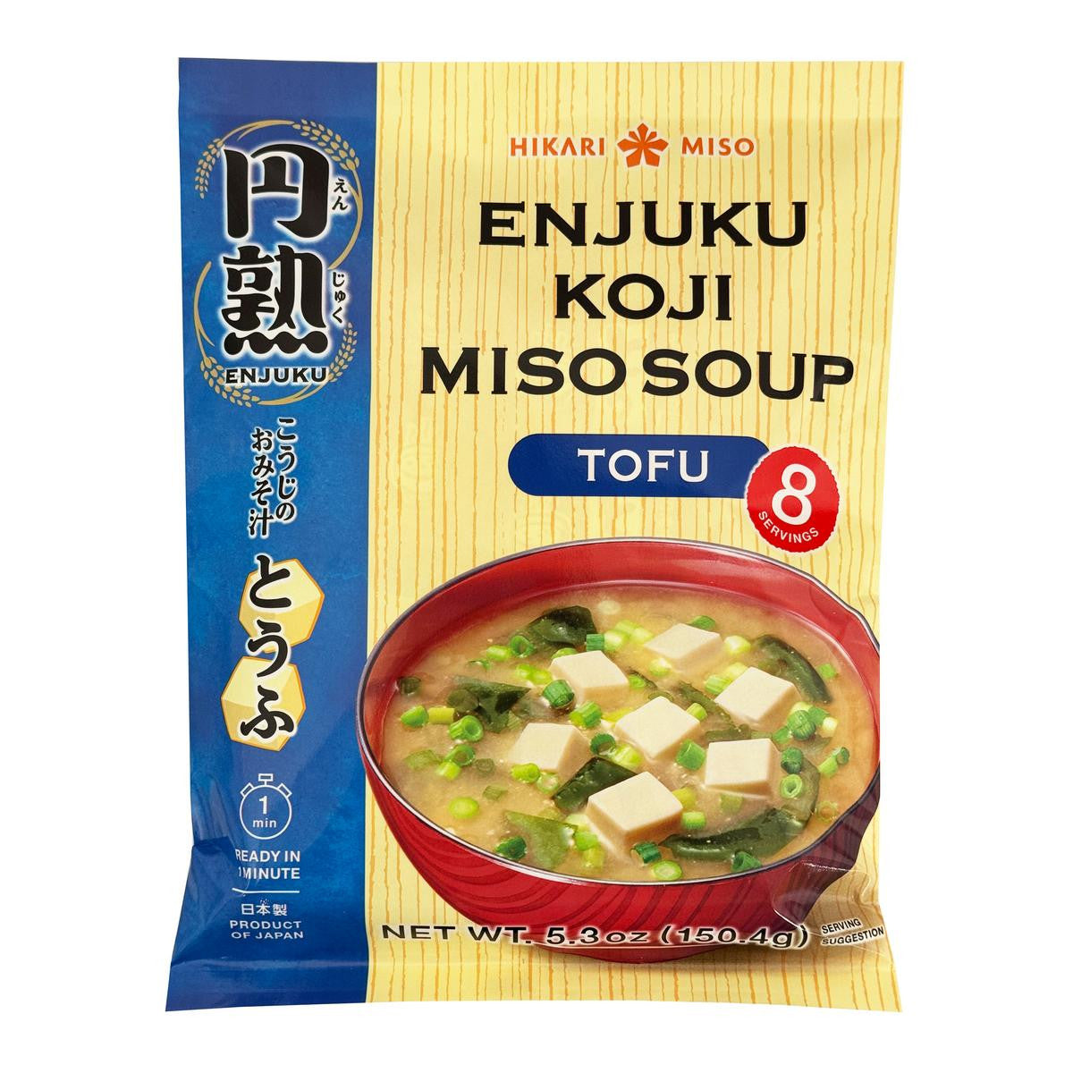 Hikari enjuku instant miso soup tofu