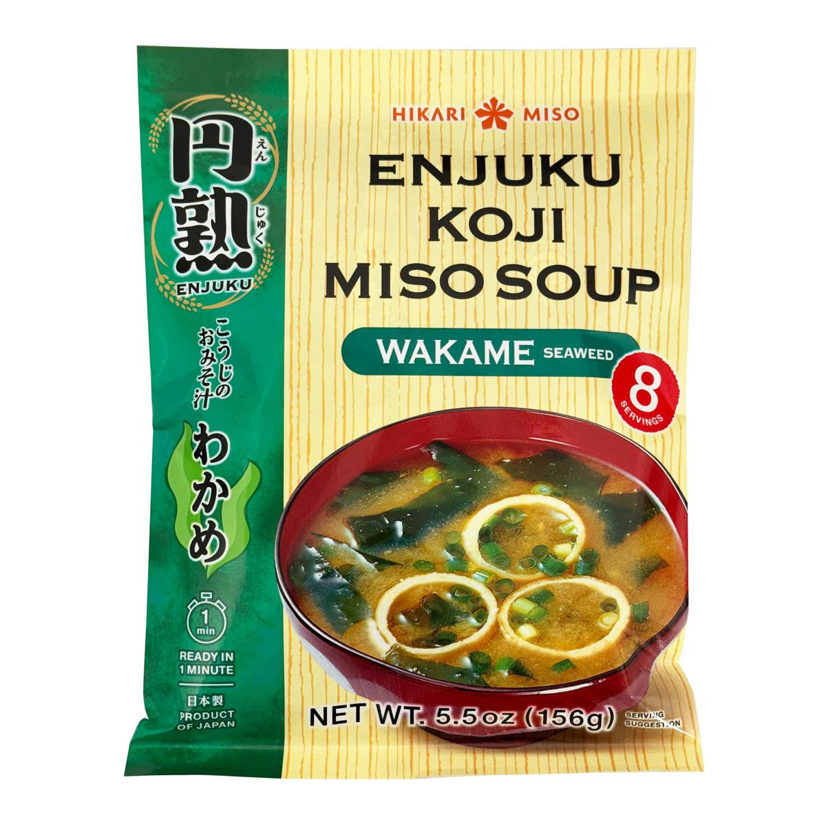 Hikari enjuku instant miso soup wakame seaweed