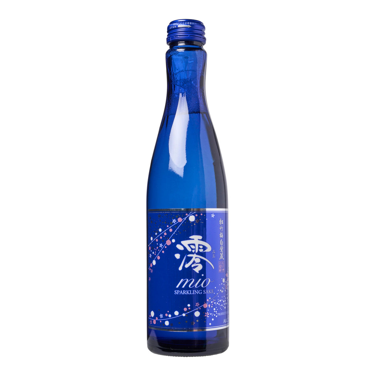 Shochikubai shirakabegura mio sparkling sake