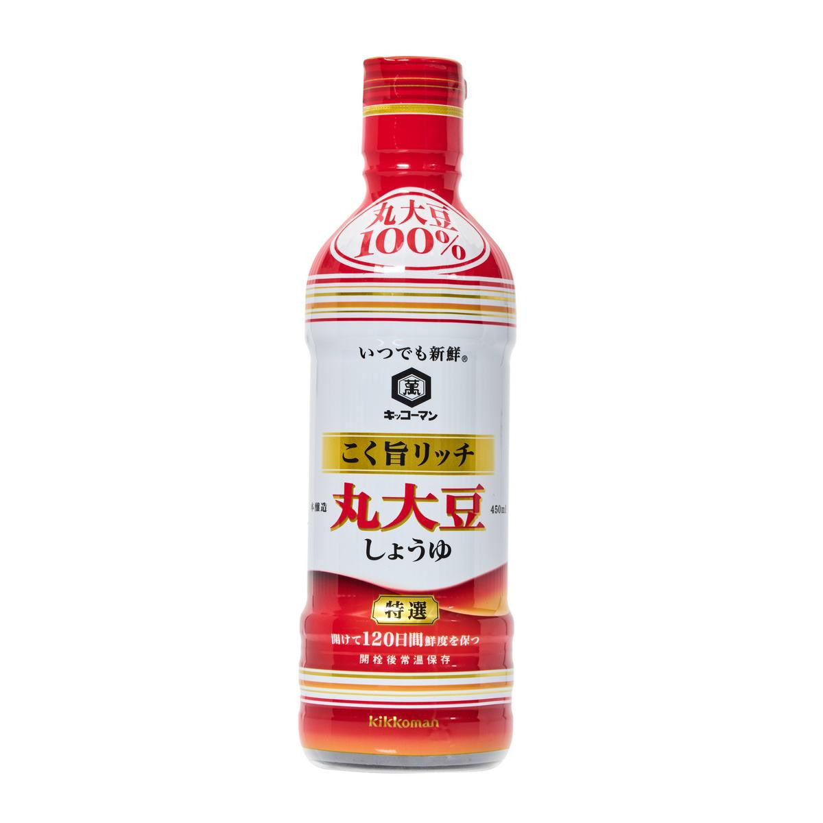 Kikkoman fresh marudaizu soy sauce easy squeeze bottle