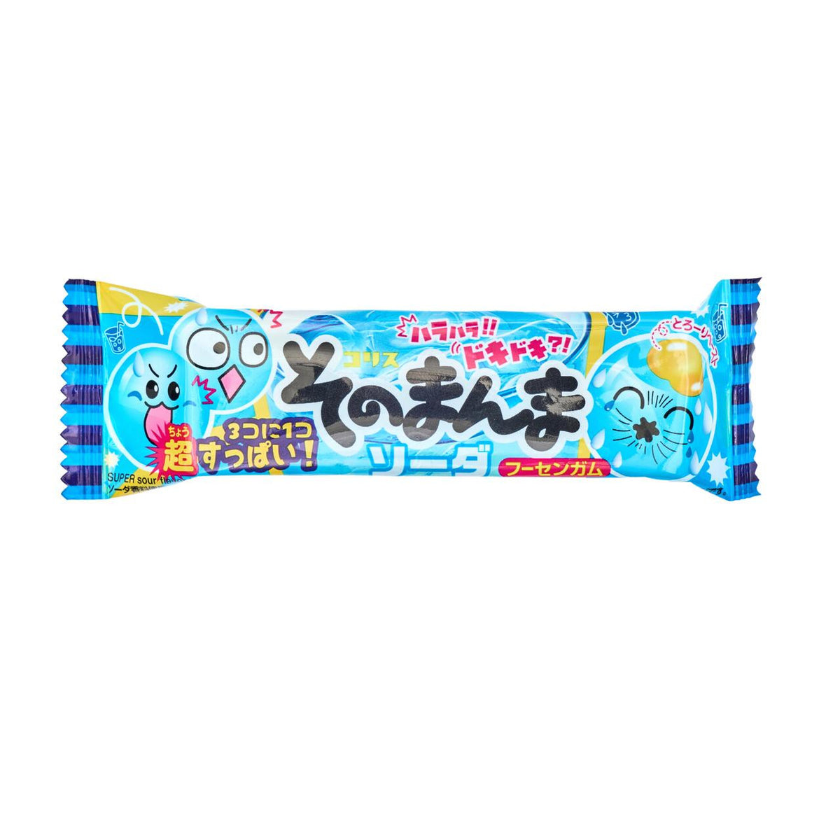 Coris soda soft centred chewing gum