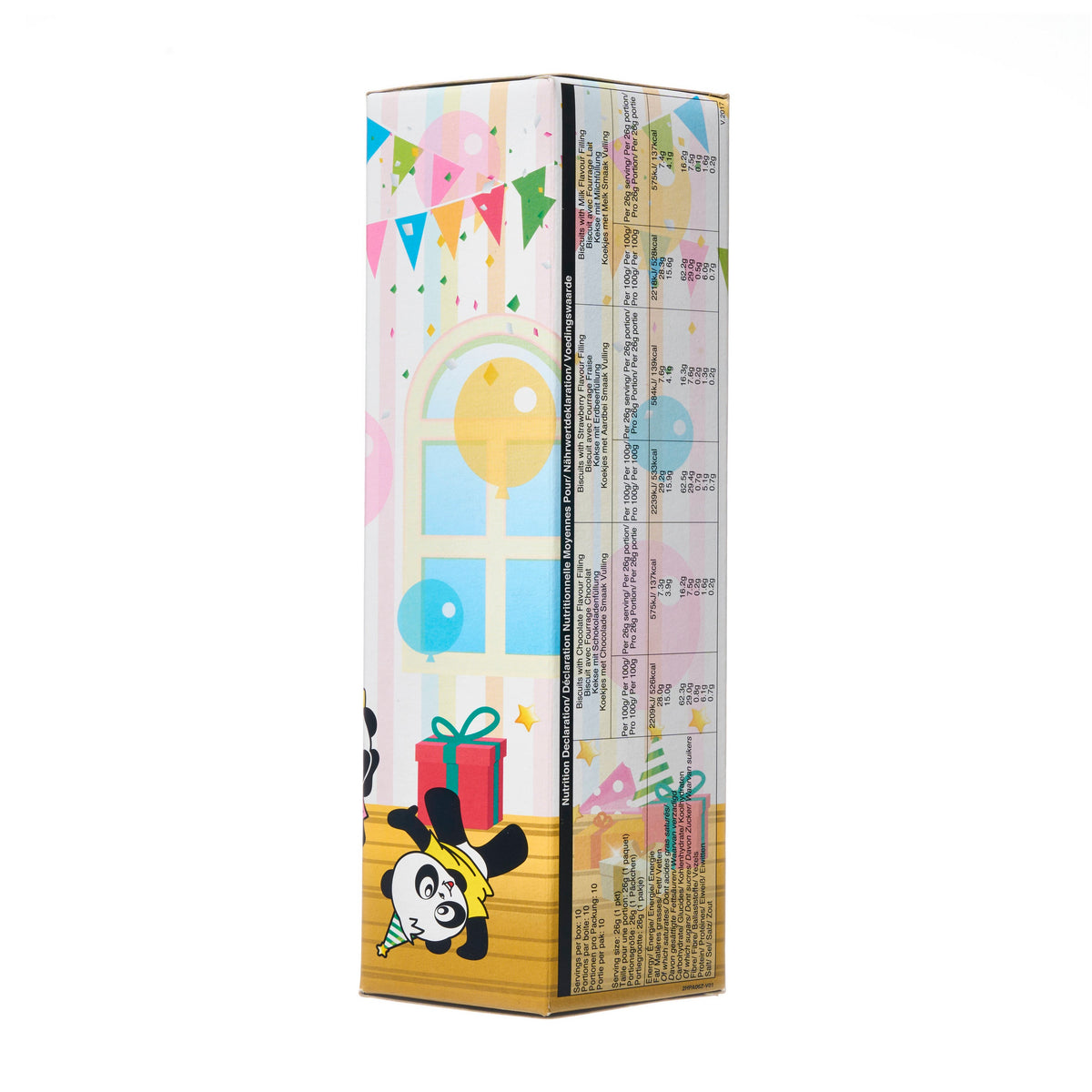 Meiji Hello Panda Three Flavour Biscuits Share Pack - 2
