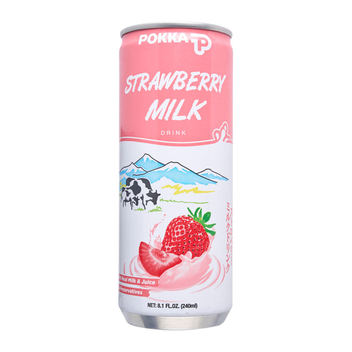 Pokka strawberry milk drink