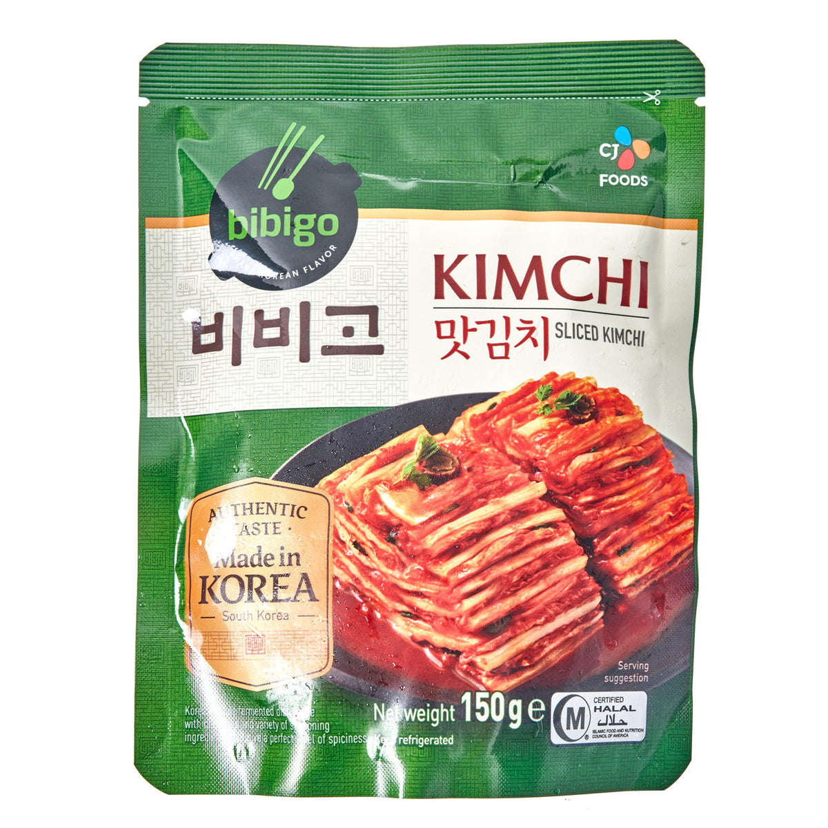 Chilled Bibigo Sliced Kimchi Small Pouch