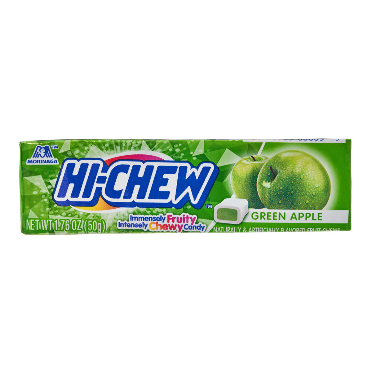 Morinaga hi chew green apple chewy candy taiwanese