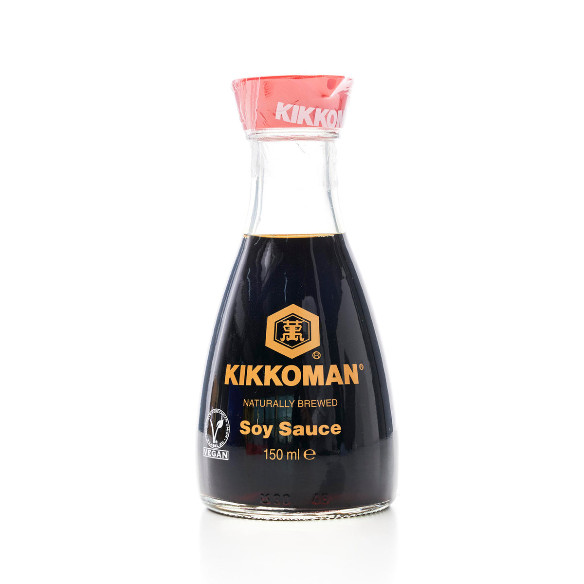 Kikkoman soy sauce in dispenser