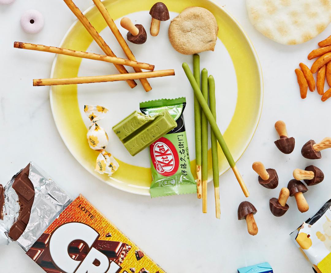 Japanese snacks and confectionery