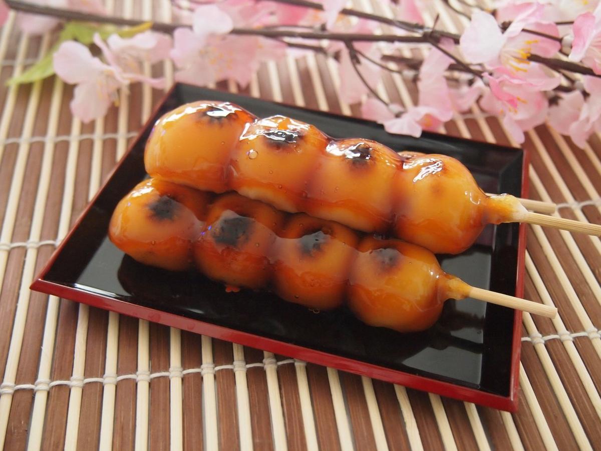 Mitarashi Dango Rice Dumplings Recipe