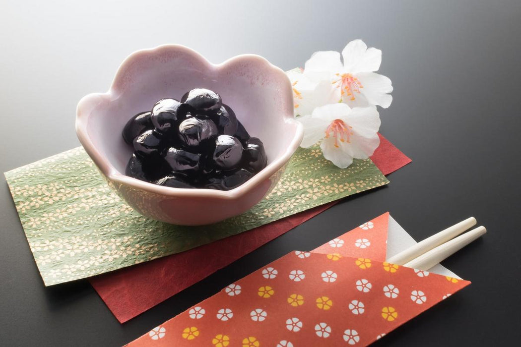 Kuromame sweetened black soybeans recipe