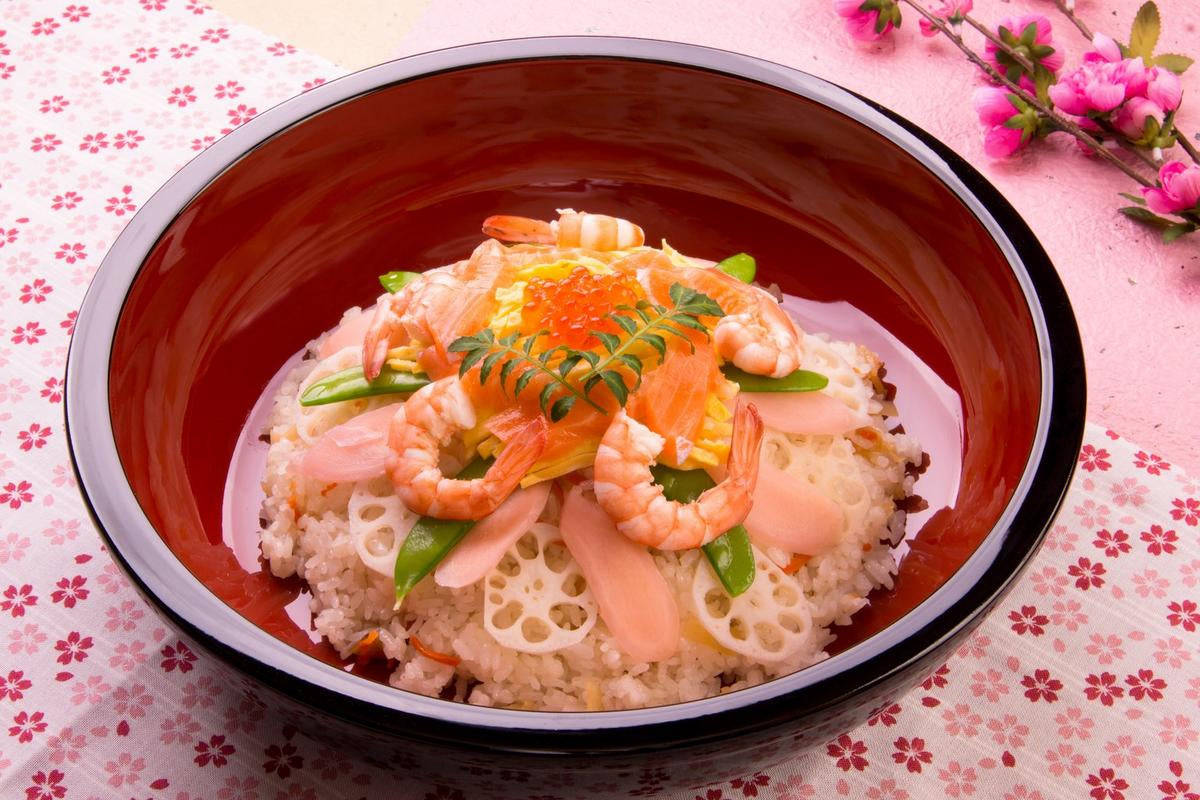 Chirashi sushi recipe