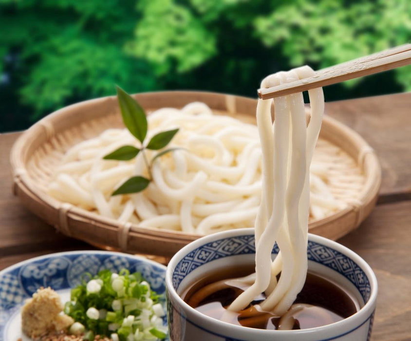 Zaru Tray Udon Noodles with Dipping Sauce Recipe