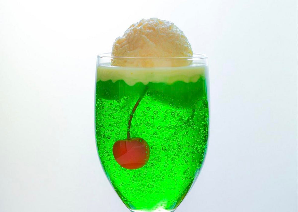 Melon soda float recipe