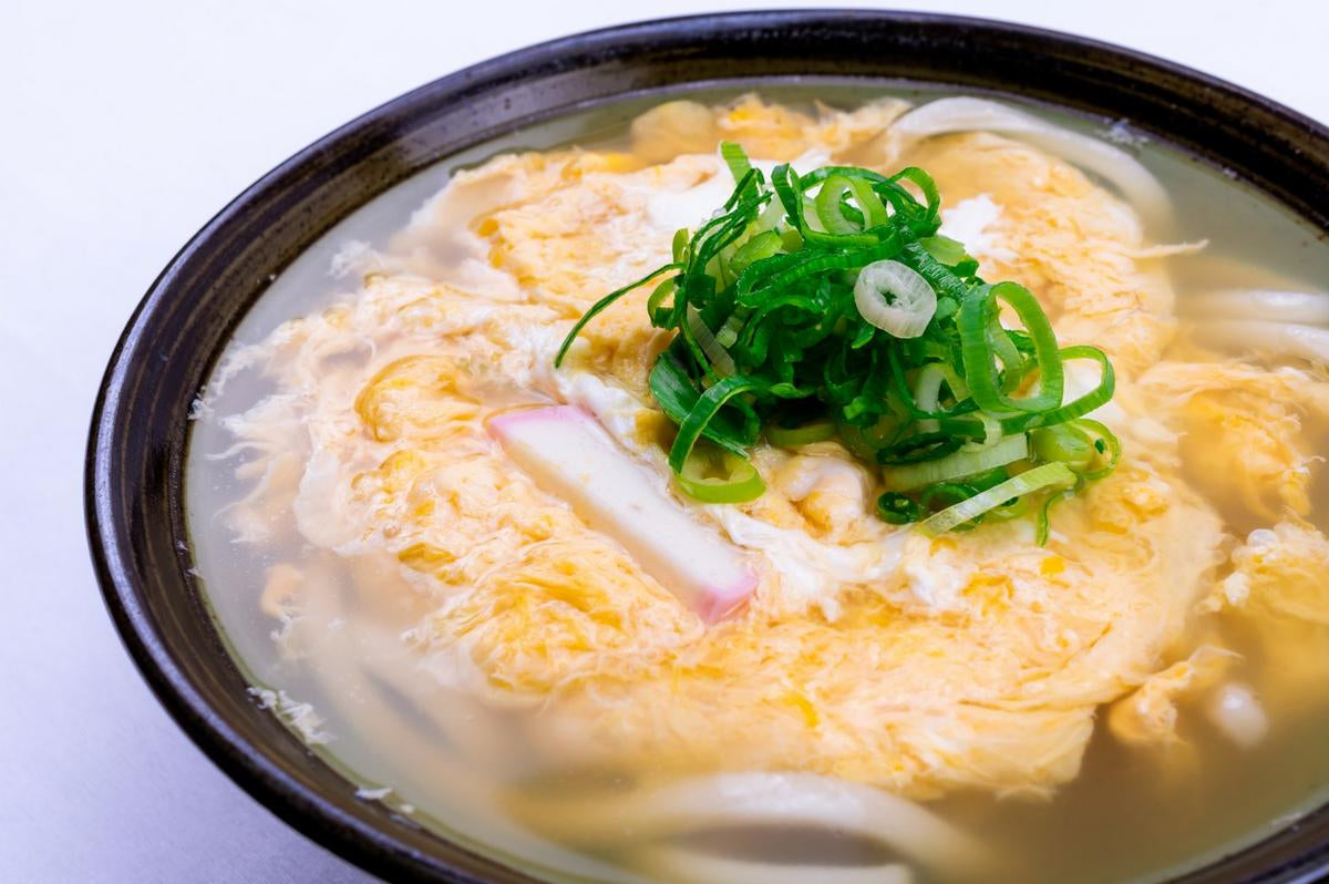Tamago Toji Handmade Udon in Egg Drop Noodle Soup Recipe
