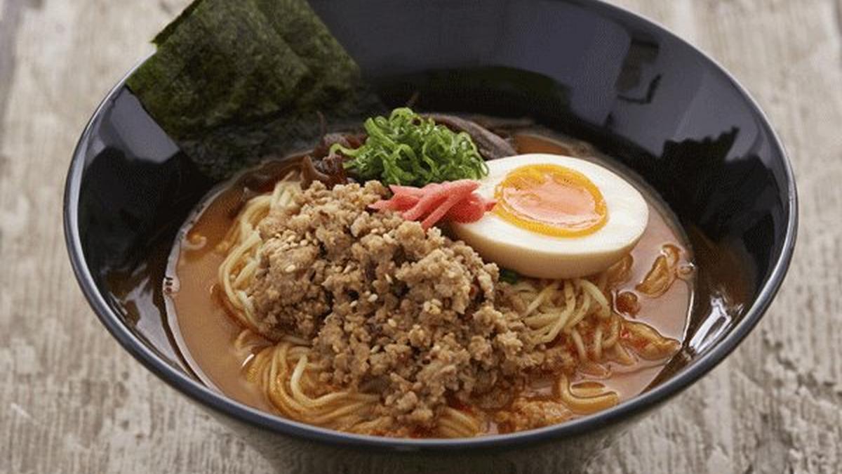 Karaka tantan tonkotsu ramen