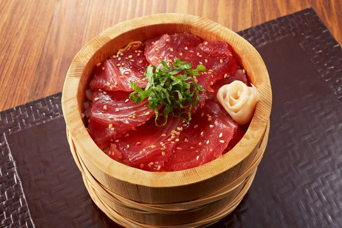 Tekone Sushi Marinated Tuna Rice Bowl Recipe