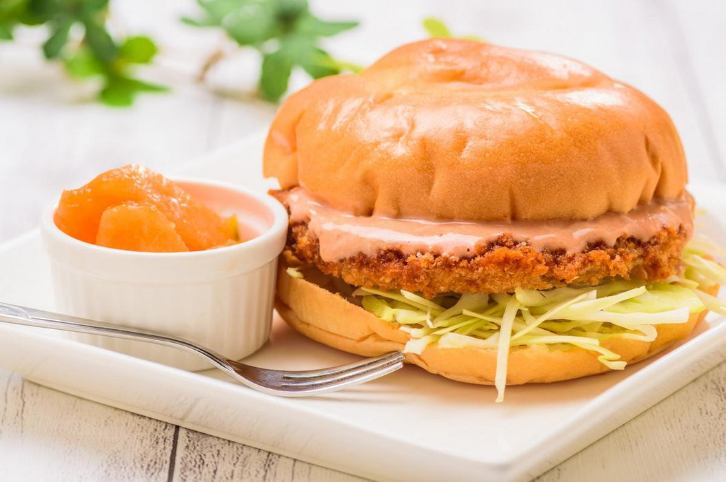 Menchi Katsu Burger Recipe