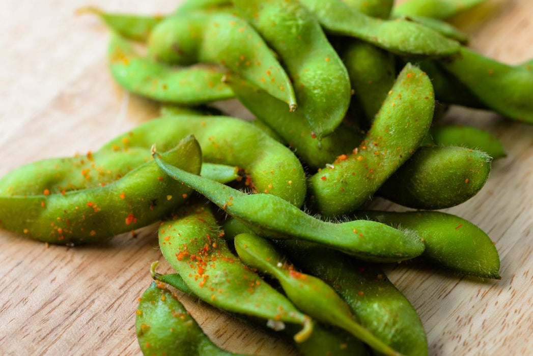 Spicy edamame recipe