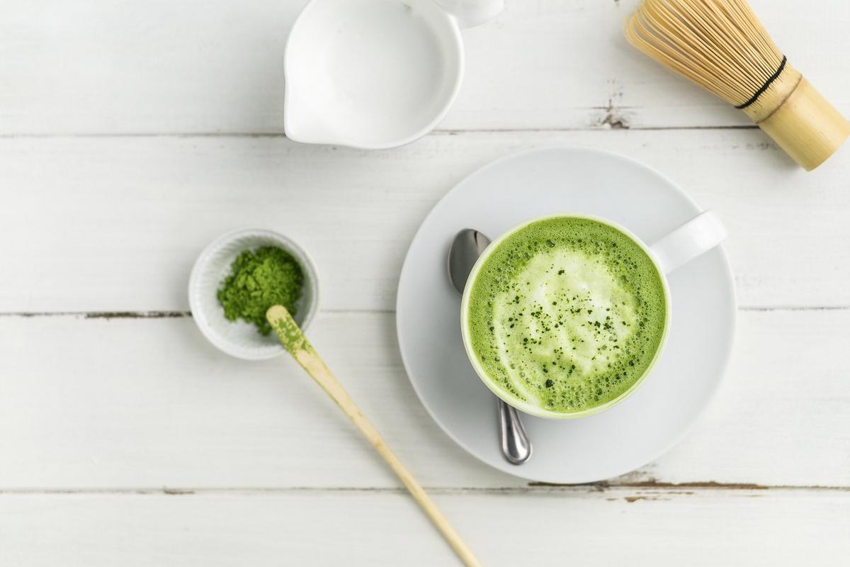 Matcha green tea latte (hot or iced) recipe