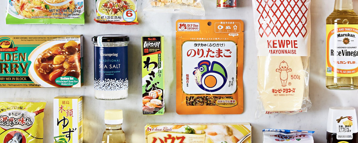A selection of food products available from Japan Centre