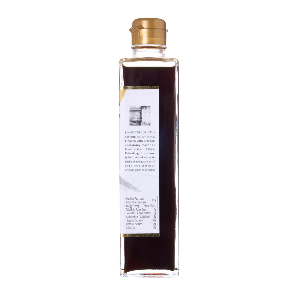 Shibanuma Yuzu Ponzu Citrus And Bonito Seasoned Soy Sauce