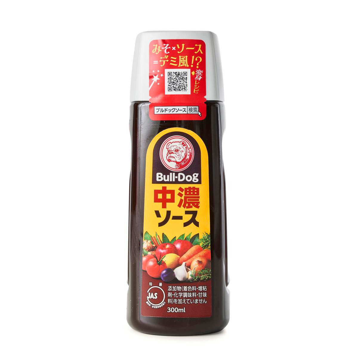 Bull dog vegetable and fruit sauce