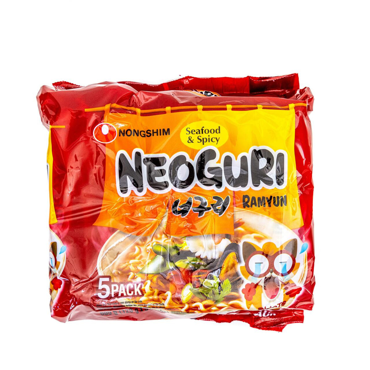 Nong shim neoguri seafood and spicy noodle